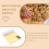 400Pcs Imitation Gold Silver Copper Foil Papers Leaf Flake Sheets 8