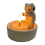 Cartoon Kitten Candle Holder, Cat Warming Its Paws A 4