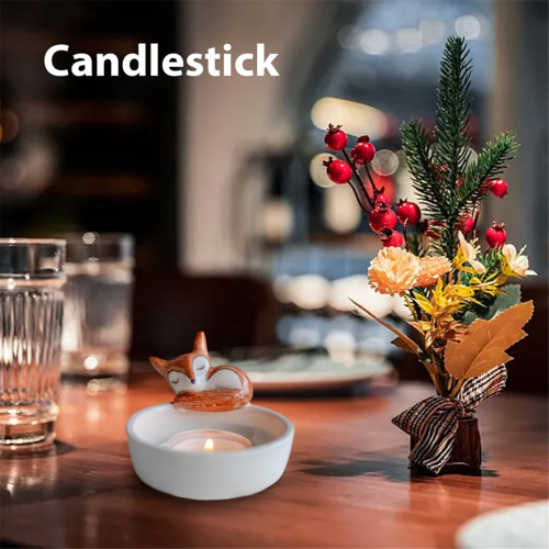 Animal Tealight Candle Holders,Cute 3D Candlestick Holders 2