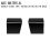 Bright Black Switch Door Stickers for Alphard 40 Series 2023+ 3