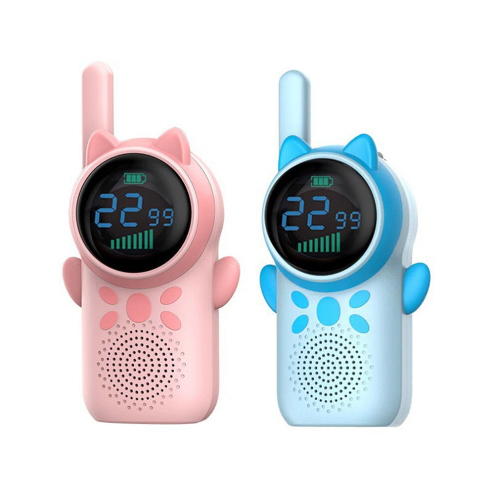 Photos - Radio / Clock Jojomino 2PCS Children'S Walkie Talkies LCD Screen Flashlight B 