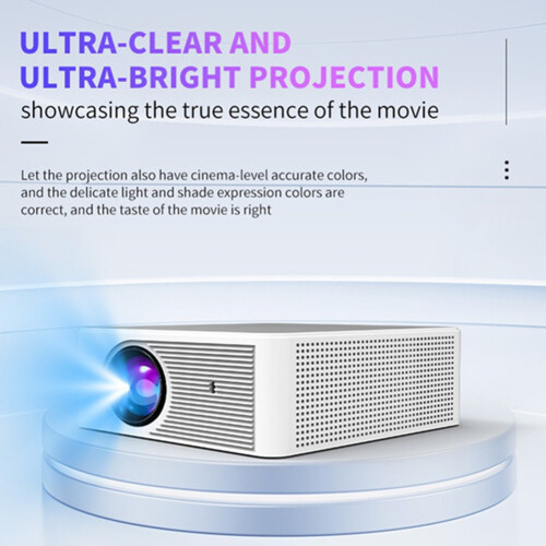 Portable Mini Projector Home Theater Video Beam EU PLUG 2