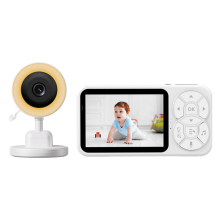 3,5-Zoll-Babyphone Farbbildschirm Anzeige Temperatur Ton