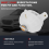 Engine Coolant Reservoir Tank with Cap for 3