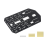 Smart Robot Car Bracket Aluminum Alloy Frame Multi-Layer Stacking 2