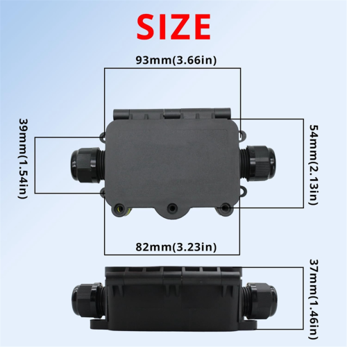 2 way junction box IP68 2