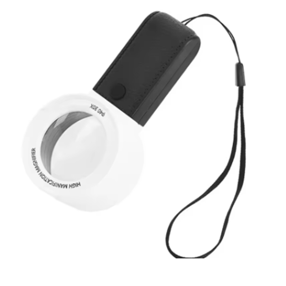 Jojomino 30X Magnifying Glass With Led Uv Light Professional A