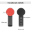 360 Degree Rotation Under Table Universal Headphone Holder 7