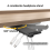 360 Degree Rotation Under Table Universal Headphone Holder 5