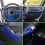 21-teiliges Auto-Innendekorations-Abdeckungs-Trimm-Kit Blau 6