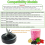 2 SET 7 Fins Blender Replacement Parts 4