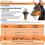 Dog Muzzle, Basket Muzzle for Biting M 6