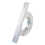 Silver 2inch Hole Brushed Underdash Mount bracket 6