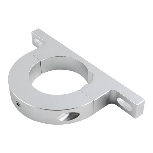 Silver 2inch Hole Brushed Underdash Mount bracket 1
