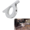 Silver 2inch Hole Brushed Underdash Mount bracket 8