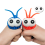 Funny Eye Yo-Yo Glowing Sea Urchin Fur Ball Decompression Toy Easter Egg Stuffing 7