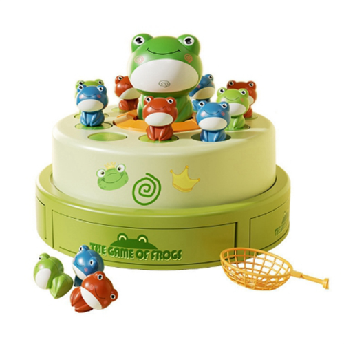Kid Toy Launch Frog Cartoon Flying Catching Development Sensory Interaction Puzzle 1