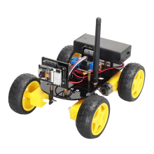4WD Smart Robot Car ESP32 Kamera Wifi Automation Kit zum Programmieren von ESP mit Antenne, Lerncodierung