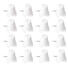 40PCS Clockwork Legged Robot Kids Toy Wind Up Movement Mechanism Plaything Toys for Sports White