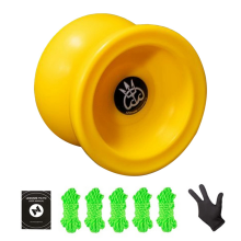 Yoyo Professional No-Response Ball with Bearing, Yellow