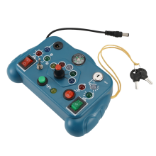 NEW Busy Board Sensory Toys Cartoon with LED Light Switch Control Travel Activities Children Game