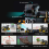Raspbot V2 AI Vision Robot Car Kit with Camera Mecanum Wheel Toy Educational DIY Python Programming for 5 6