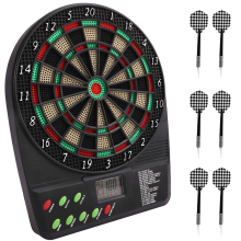 Electronic Dartboard -Game Set Automatic Scoring -Plate Board Sound Prompt Office Family Toys