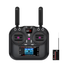 HT-10A 2.4Ghz 10CH Remote Controller with F10A Receiver for RC Aircraft Vehicle Boat Drone Accessories Parts A
