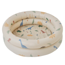 114cm Baby Inflatable Swimming Pool Toy Outdoor Play Round Children'S Room Bathing Ring Beige