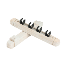 2 Paar 4 Pool Queue Rack, Billard Stick Halter Wandhalterung, Tischstangen Clip, Billard Zubehör