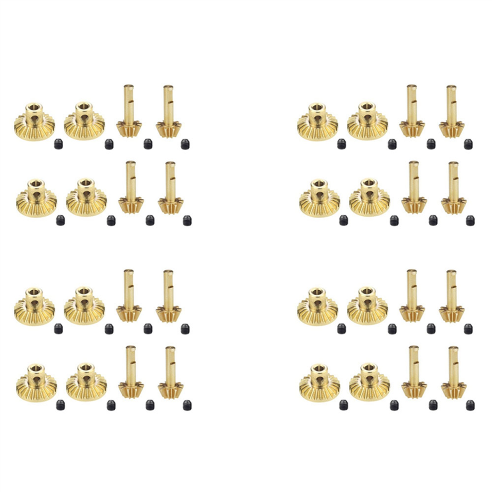 32Pcs Brass Front & Rear Axle Gear Drive Shaft Upgrade Accessories for C14 C24 B24 B36 MN D90 D99 MN99S Parts-image-OPC-PJQM2DQ-NEW