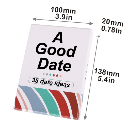 A Good Date Ideas Game Team Card Fun & Adventurous Night Box Puzzle Board Experience Interactive 2