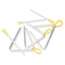 Musikdreieck-Instrumentenset, Handpercussion-Kindermusik mit 15 Stück 4 Zoll