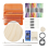 Darning Mini Kits Machine with Threads, Complete Kit for Beginners Quickly Mending Jeans Socks, Patterns 1
