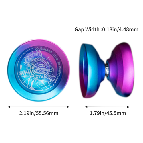 Professional Responsive Yo-Yo Set with Replaceable Bearings and Gloves for Kids Beginners, 5 Rope 2