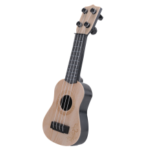 Beige Kinder Klassische Ukulele Gitarre Spielzeug Frühen Bildung Kleine Party Liefert Einstellbar