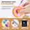 K2 Plus Crystal Responsive Yoyo,Dual Purpose Yo-Yo with Replacement Unresponsive Bearing for Intermediate,Orange 8