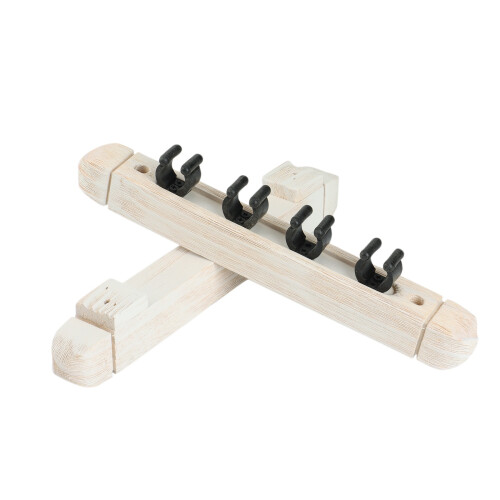 4 Pool Cue Rack, Billiard Stick Holder Wall Mount, Table Rods Clip,Billiard Accessories