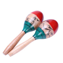 1 paar Holz Maracas Große 25Cm Musical Pädagogisches Instrument Spielzeug Für Kinder Kinder Maraca