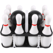 1 Set Bowling for Kids & Adults 2 Ball with 10 Pins Family and Backyard