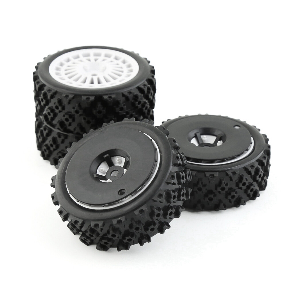 8Pcs Rubber Tire Wheel Tyre For Xv01 Ta06 Tt01 Tt01e Tt02 Tt02b Ptg-2 1/10 Rc Car Upgrades Parts Accessories,2 4852060842535