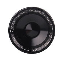 Yoyo Unresponsive Competitive Yo-Yo,Alloy for Beginners,Easy Practise Tricks,with Strings,Black