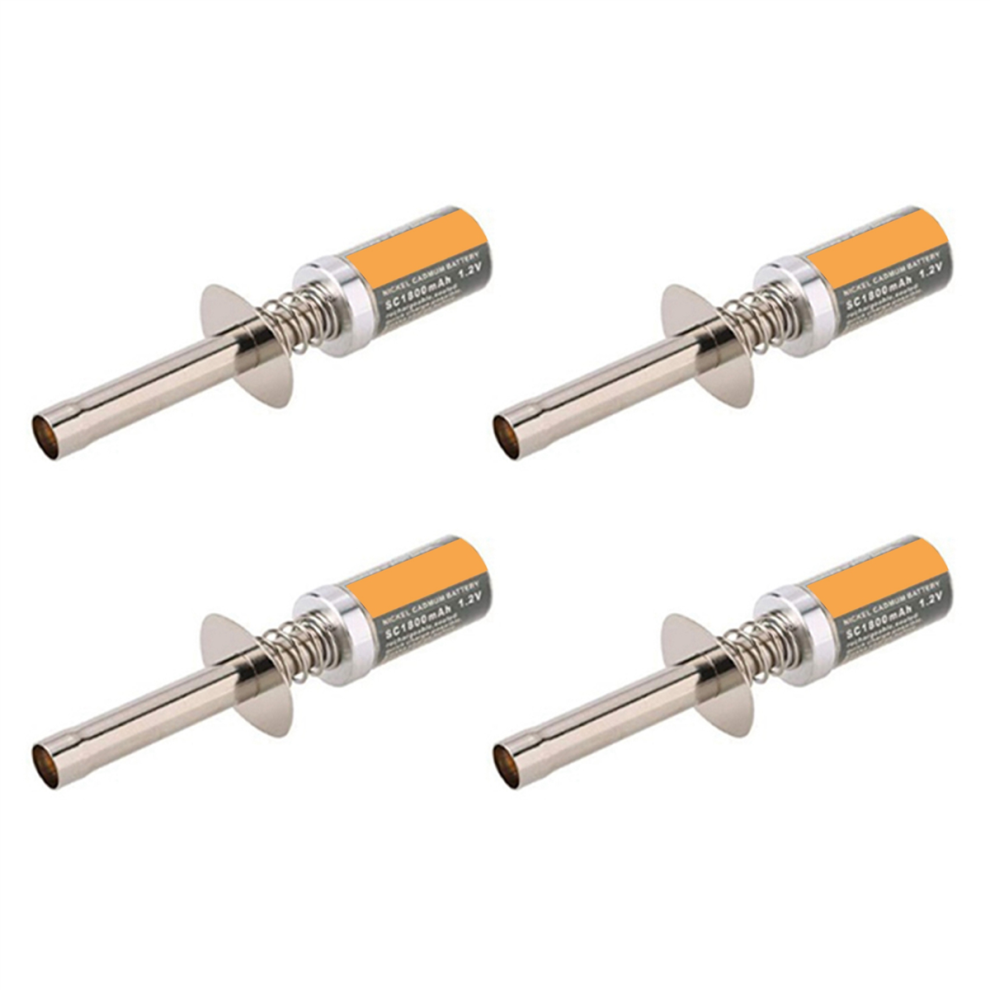 4X For 80101 1800Mah 1.2V Glow Plug Igniter Rc Car 1/8 1/10 Rechargeable Igniter-Not Charger 4852060847028