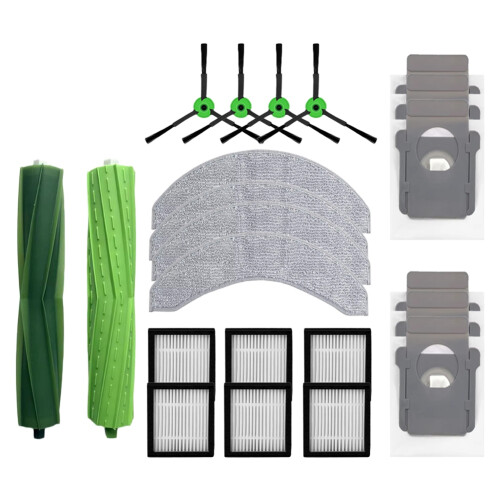 For Combo 10 Max Robot Vacuum Accessories Main Brush 1