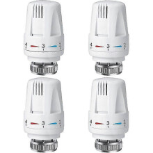 4pcs Pcs Thermostatic Radiator Head; Trv M30 X 1.5 Radiator Thermostat Head; Thermostatic Radiator Valve; Radiator Radiator Valves for Home And Office