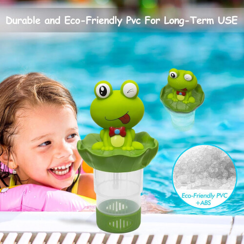 Pool Tablet Holder Container for Adjustable Release, High Capacity Chemical Storage Unit for Spa Use 1