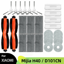 26PCS für H40 / D101CN Roboter Staubsauger Zubehör