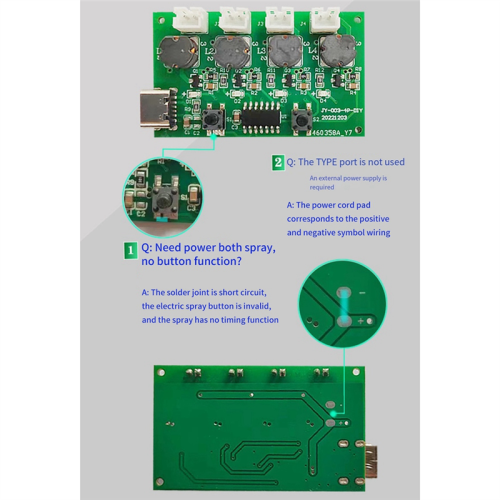 Four- Humidifier Module Control Board Atomizer Driver Board, A 1
