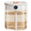 H2O Air Humidifier Double Nozzle with LCD Humidity Display,White 2