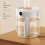 H2O Air Humidifier Double Nozzle with LCD Humidity Display,White 4